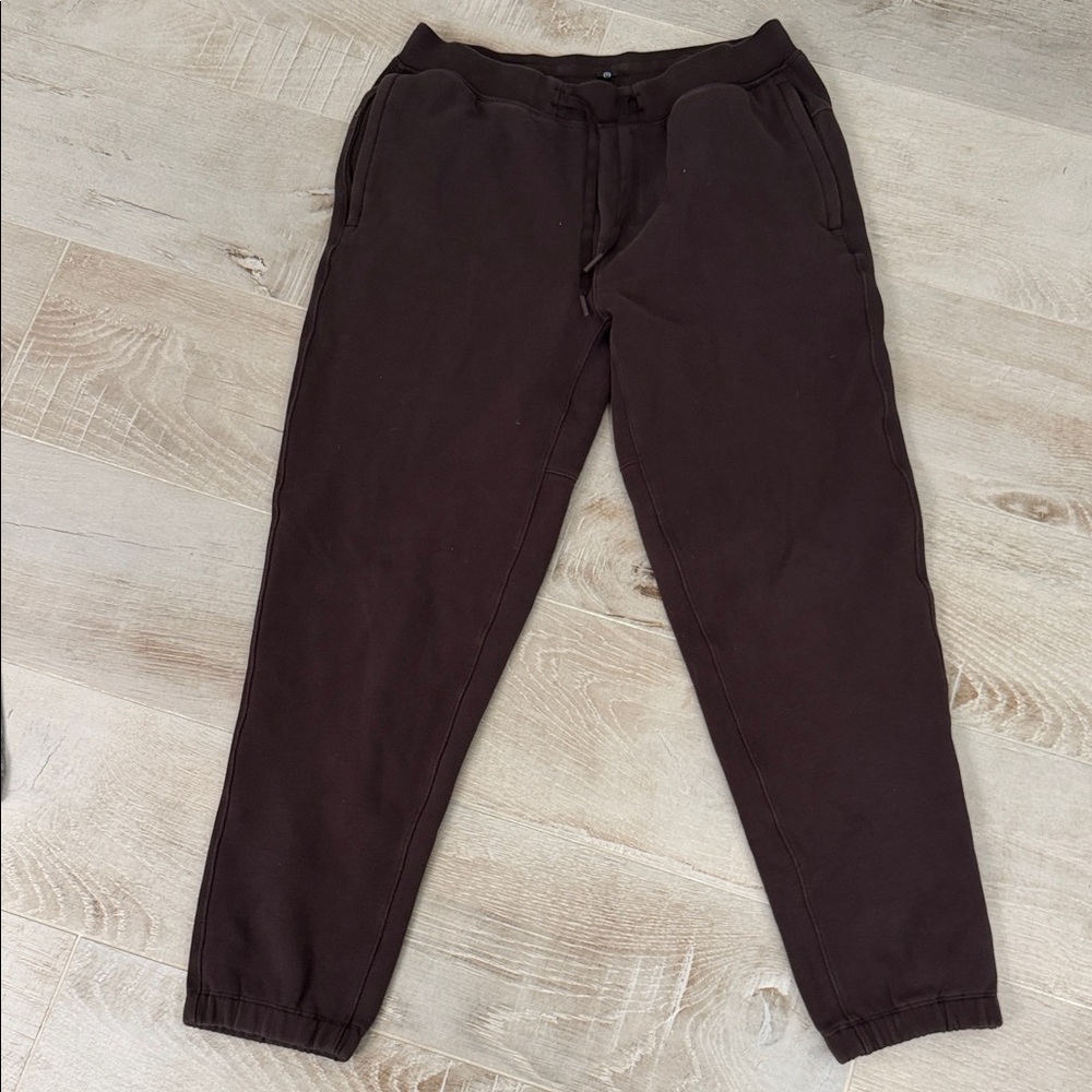 Lulu Lemon Men's Brown Jogger Pants